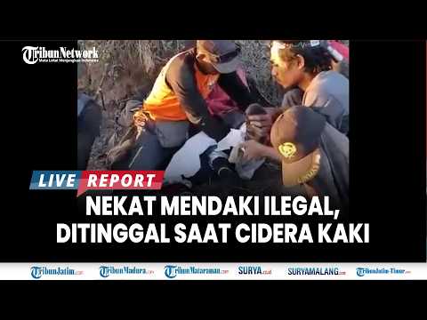 🔴 ROMBONGAN PENDAKI DI JALUR ILEGAL SEMERU Berhasil Diamankan, Satu Orang Ditinggal Akibat Cedera