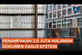 3,5 Juta Halaman Dokumen Epstein Dipamerkan, Begini Penampakannya