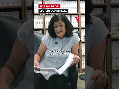 Jayapal Reads Epstein Emails Aloud | Emails Mention Trump, Bannon, Russia & Recruitment | VERTEX