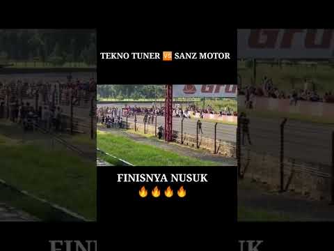 tekno tuner vs sanz motor//finisnya nusuk!! #shorts #dragbike #shortvideo #balapmotor