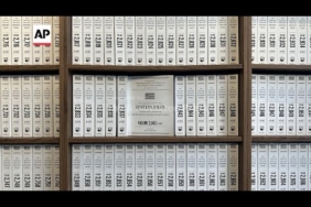 All 3.5 million pages of the Epstein files are displayed at NYC exhibition