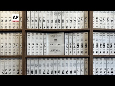 All 3.5 million pages of the Epstein files are displayed at NYC exhibition