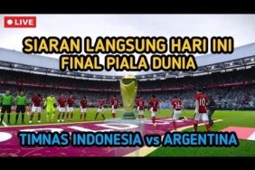 SIARAN LANGSUNG FINAL PIALA DUNIA ‼️ TIMNAS INDONESIA MELAWAN JUARA BERTAHAN ARGENTINA | JUARA 🏆