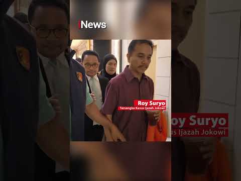Penampakan Roy Suryo usai Ditangkap, Pegang Rompi Oranye sambil Jinjing Es Teh