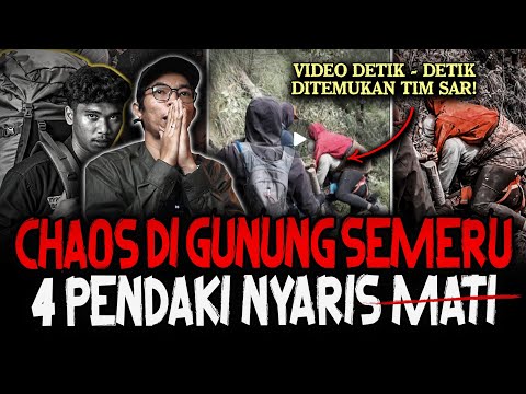 NEMUIN LAGI CERITA SE GILA INI (SAMPE TIM SAR TURUN TANGAN)‼️4 PENDAKI NYARIS MVTI DI GUNUNG SEMERU