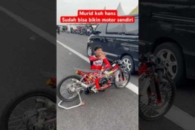 Joki yang membesarkan nama tekno tuner sekarang sudah bisa bikin motor sendiri