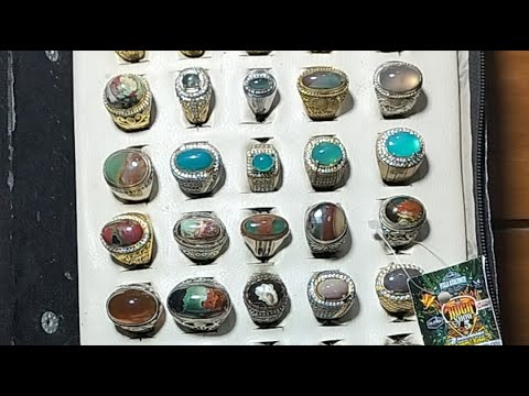 live akhir pekan batu akik Nusantara Garut bacan pirus dan permata