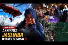 PENDAKI JASLINDA SALUDIN AKHIRNYA DITEMUI SELAMAT SELEPAS 15 HARI HILANG DI GUNUNG BATU PUTIH