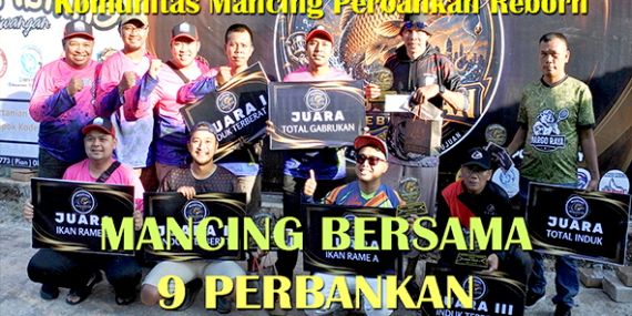 Kabarmancing Channel : Bank Jakarta Juara Induk 1, Event Mancing Perbankan 2026