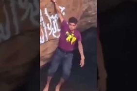 Pendaki Ekstrem Asal Yaman “Spiderman Yaman” Terjatuh Ke Kawah Gunung Berapi #reels