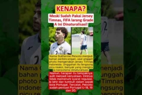 TERNYATA‼️Meski Sudah Pakai Jersey Timnas Indonesia, FIFA Larang Grade A Ini Dinaturalisasi