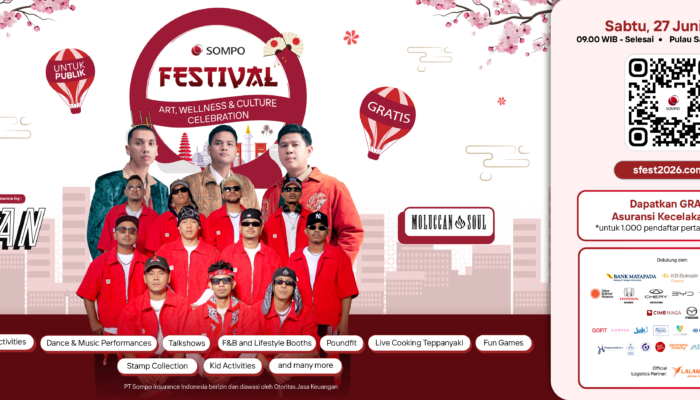 sompo-festival-gandeng-lalamove-untuk-perayaan-ke-51-tahun-melalui-art,-wellness-&-culture