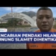 Pencarian Pendaki Hilang di Gunung Slamet Resmi Dihentikan | KOMPAS SIANG