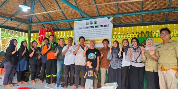 Limbah Jadi Cuan, Budidaya Maggot Dorong Ekonomi Sirkular di Kawasan DAS Ciliwung