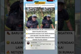 ⛰️ Pendaki Mager Ditemukan! Alasannya Naik Gunung Bikin Netizen Ngakak