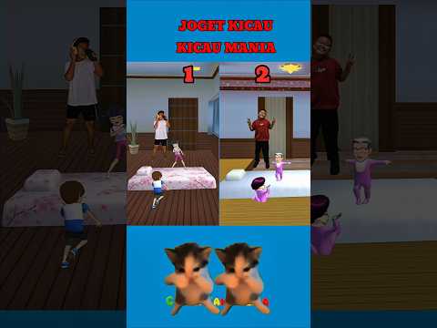 Sebelum tidur malah joget kicau kicau mania #sakuraschoolsimulator #shorts