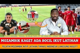 🔴 BOCIL GEGERKAN LATIHAN TIMNAS ‼️ Pelatih mozambik sampai kaget ada pemain sebocil itu di timnas?