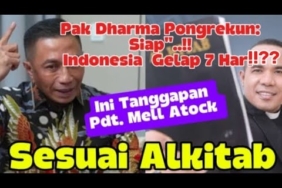 Dharma Pongrekun: Indonesia Gelap 7 hari 7 malam !!??_Ini Tanggapan Pdt. Mell Atock Menurut Alkitab
