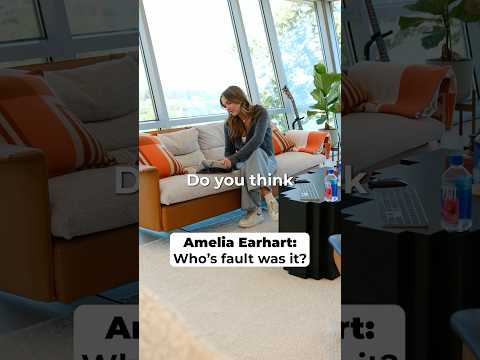 New conspiracy theory unlocked. Who’s fault was it? #FlyAmalfi #AmeliaEarhart #Aviation