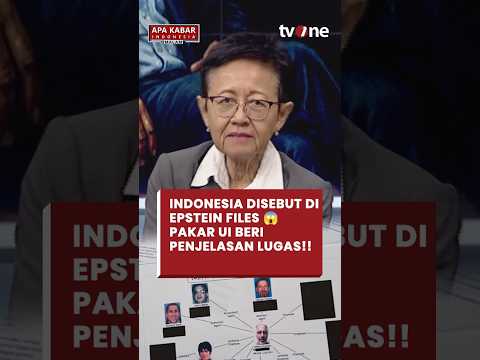 FAKTA MENGEJUTKAN! 😳 ‘Indonesia’ Muncul di Epstein Files, Ini Penjelasan Pakar | AKIM tvOne