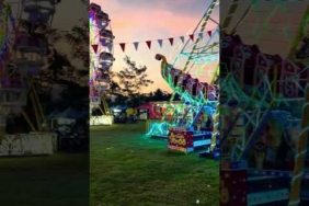 🎡⛵kicau kicau mania bianglala gede menakjubkan banyak cahaya🌟☀🌈
