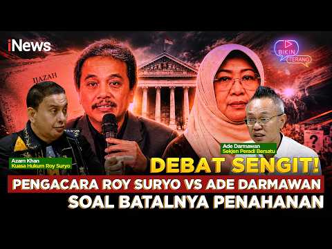 Panas! Batal Ditahan, Roy Suryo & dr Tifa Disorot, Pengacara Bongkar Fakta Mengejutkan |Bikin Terang