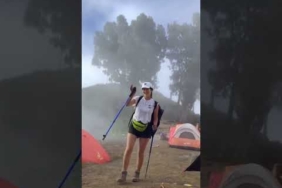 Ketemu pendaki cantik di Gunung Rinjani 😍