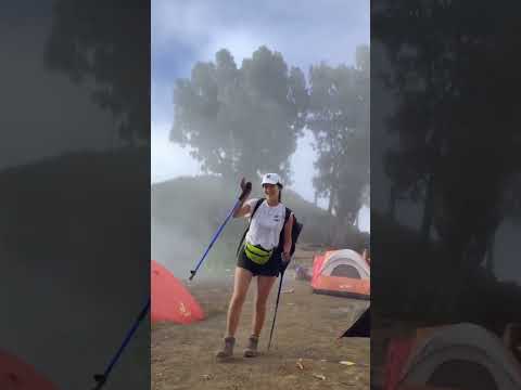 Ketemu pendaki cantik di Gunung Rinjani 😍