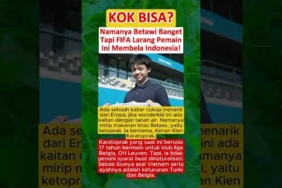 KENAPA‼️Namanya Betawi Banget Tapi FIFA Larang Pemain Ini Membela Timnas Indonesia