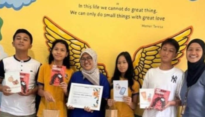 siswa-sd-cikal-ini-bikin-trilogi,-hasil-jualan-buku-senilai-15-juta-didonasikan