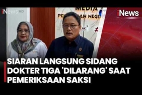 Sidang Dokter Tifa Disiarkan Langsung Hari Ini tapi Dibatasi | iNews Pagi 2/7