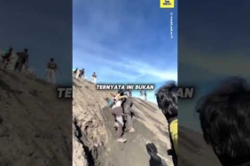 Saat Erupsi Pemandu Larang Pendaki Turun, Alasannya Bikin Salut #shorts