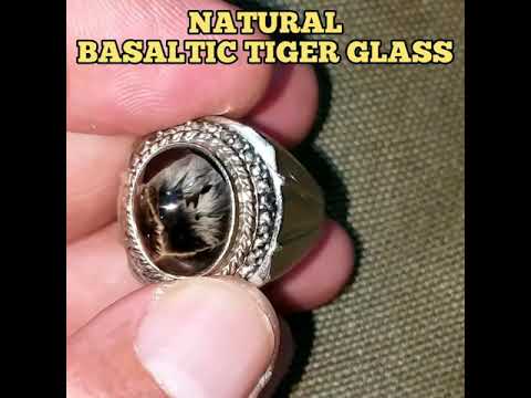 Batu akik bulu macan lumajang