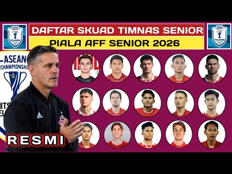 RESMI TIMNAS CALLING HARI INI❗inilah daftar skuad timnas indonesia senior di piala AFF senior 2026