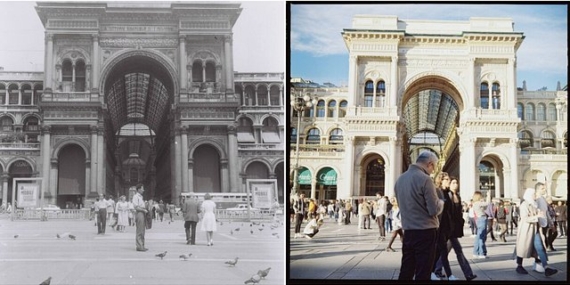 Now & Then in Milan: Sharing the Spires of a Stranger’s Souvenirs with @melissaperitore