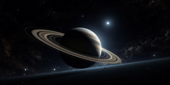 Saturnus dan Bulan Malam Ini ‘Dempet’, Terlihat Jelas di Langit Indonesia