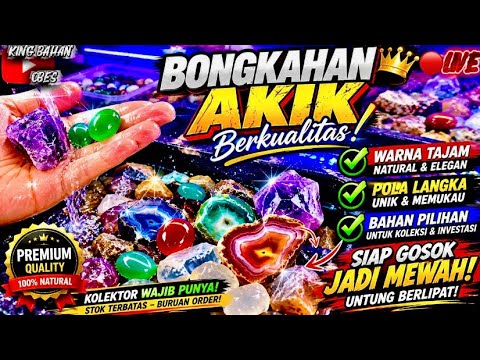 🔴LIVE – “Bongkahan Akik Asli, Garansi Uang Kembali!”