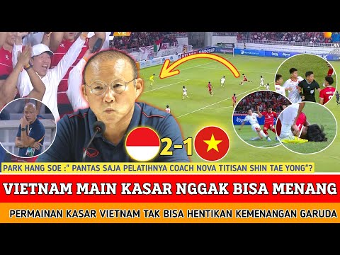 🔴 KEMENANGAN GILA INDONESIA‼️ Vietnam main brutal tarkam gagal menang lawan timnas indonesia AFF u19
