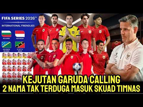 RESMI GARUDA CALLING! Inilah 41 Nama Yang Dipanggil John Herdman,Ada 2 Nama Tak Terduga