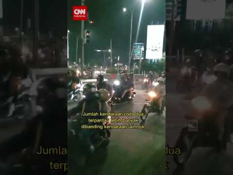 Pemudik Motor Mulai Padati Arteri Pantura