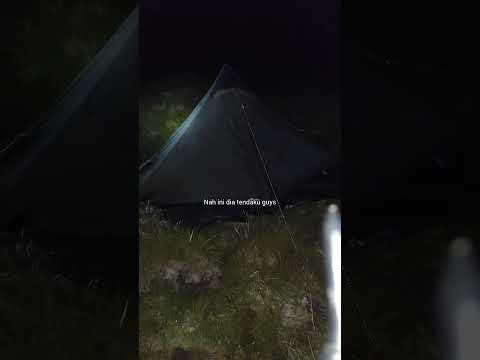 Camp di tengah Pasar Anjayya #pendaki