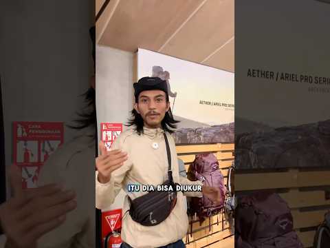 cara ukur torso carrier #pendaki #pendakigunung #suryakencana #hiking