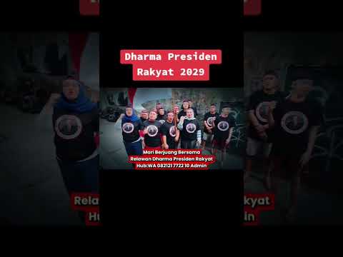 Dharma Pongrekun Presiden Rakyat 2029🔥