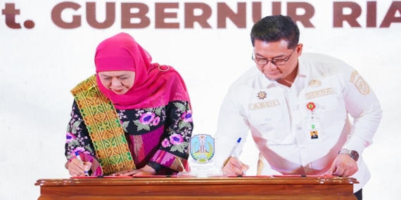 Gubernur Khofifah Pimpin Misi Dagang Jatim-Riau dengan Transaksi Rp 1 Triliun