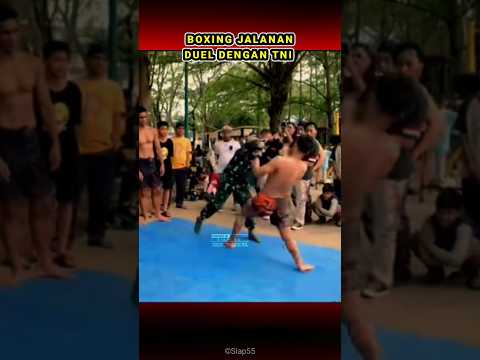 TNI Datangi Komunitas Boxing Jalanan #bravo #tni #shortvideo #kopassus #raiders