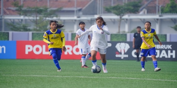 Mojang Priangan dan Arema FC Women Ikut Lolos ke Semifinal Soccer League All-Stars