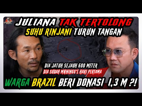 HEBOH !! BULE BRAZIL JATUH DI RINJANI, SANG HEROIK “AGAM” JADI SOROTAN. TERIMA DONASI 1,3 M ⁉️