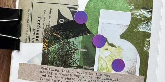 Of Snails & Lemon Cake: A Collage Artist’s Reflection on Analogue Creativity