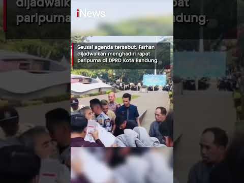 Detik-Detik Wali Kota Bandung Muhammad Farhan Dilarikan ke RS, Begini Kondisinya #shorts