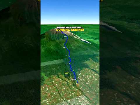 Pendakian Virtual Gunung Kerinci #pendakigunung #gunungkerinci #mountains #pendaki